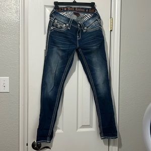 Rock Revival COE Skinny Jeans Blue Size 28